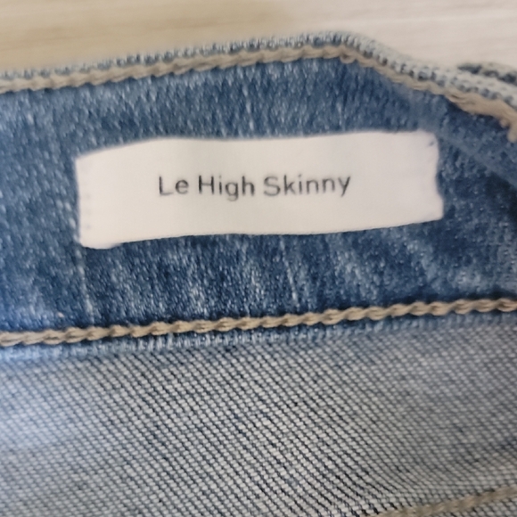 Frame Denim Blue Skinny Jeans - Picture 4 of 13